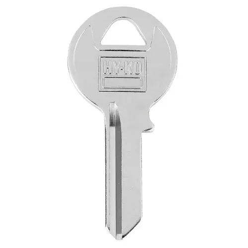 Hy-Ko 11010VRH2 Key Blank, Brass, Nickel-Plated, For: Viro VRH2 Locks