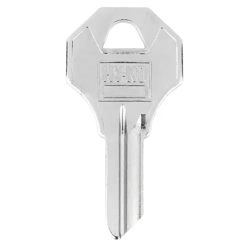 Hy-Ko 11010Y10 Key Blank, Brass, Nickel-Plated, For: Yale Y10 Locks