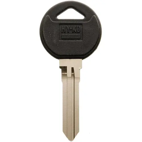 Hy-Ko 12005MZ13-XCP5 Automotive Key Blank, Brass/Plastic, Nickel, For: Mazda Vehicle Locks - pack of 5