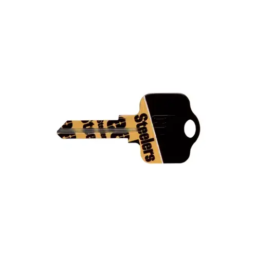 Ilco Unican Corporation KW1-NFL-STEELERS Team Key NFL Pittsburgh Steelers Painted