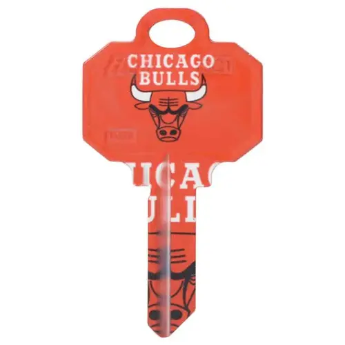 Kaba Ilco SC1-NBA-BULLS-ILCO Key Blank Painted
