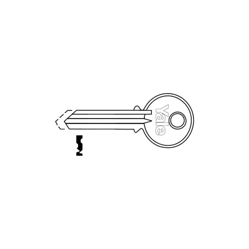 Yale Commercial RN11 TF 6-Pin Key Blank, TF Keyway