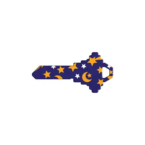 Howard Keys SC1-HK5-XCP5 Happy Keys Moon & Stars - pack of 5