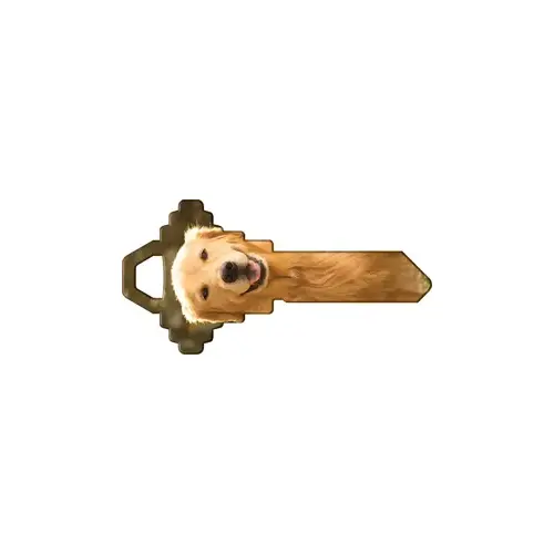 Howard Keys SC1-HK61-XCP50 Happy Keys Golden Retriever - pack of 50