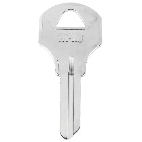 Hy-Ko 11010CO12-XCP10 Key Blank, Brass, Nickel-Plated, For: Corbin/Russwin CO12 Locks - pack of 10