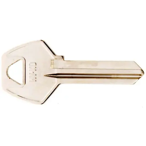 Hy-Ko 11010CO88-XCP10 Key Blank, Brass, Nickel, For: Corbin Russwin Cabinet, House Locks and Padlocks - pack of 10