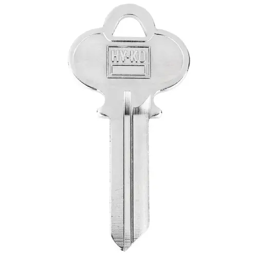 Hy-Ko 11010EL1 Key Blank, Brass, Nickel-Plated, For: Elgin EL1 Locks