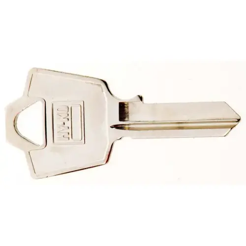 Hy-Ko 11010ES9-XCP10 Key Blank, Brass, Nickel, For: ESP Vehicle Locks - pack of 10