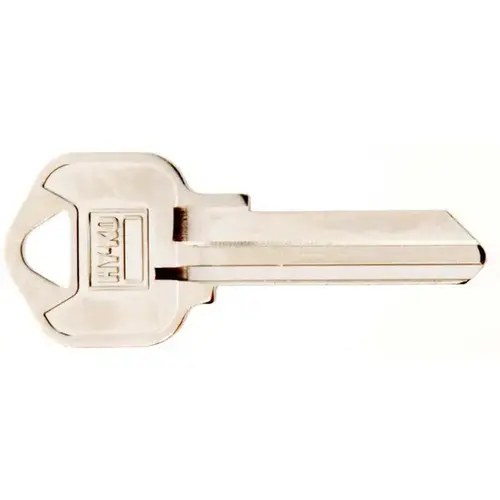 Hy-Ko 11010KW11-XCP10 Key Blank, Brass, Nickel, For: Kwikset Cabinet, House Locks and Padlocks - pack of 10