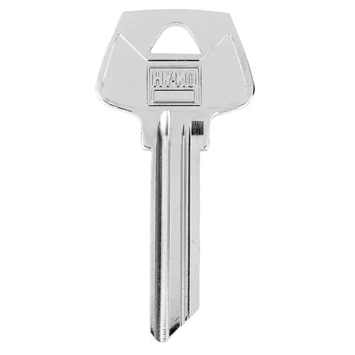 Hy-Ko 11010S48-XCP10 Key Blank, Brass, Nickel-Plated, For: Sargent S48 Locks - pack of 10