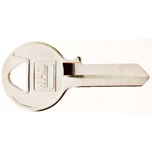 Hy-Ko 11010VR7-XCP10 Key Blank, Brass, Nickel, For: Viro Cabinet, House Locks and Padlocks - pack of 10