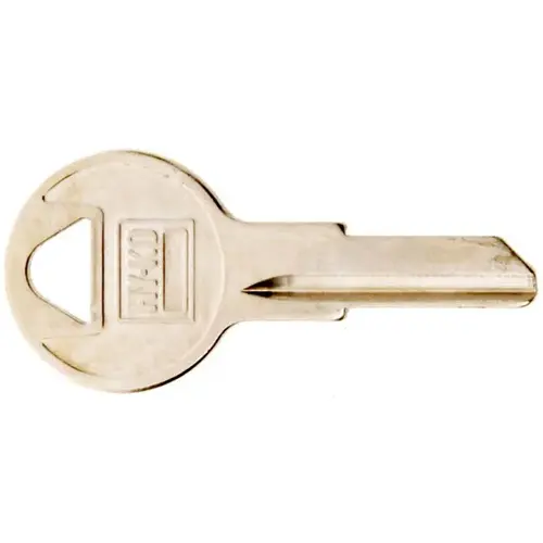 Hy-Ko 11010Y103-XCP10 Key Blank, Brass, Nickel, For: Yale Cabinet, House Locks and Padlocks - pack of 10