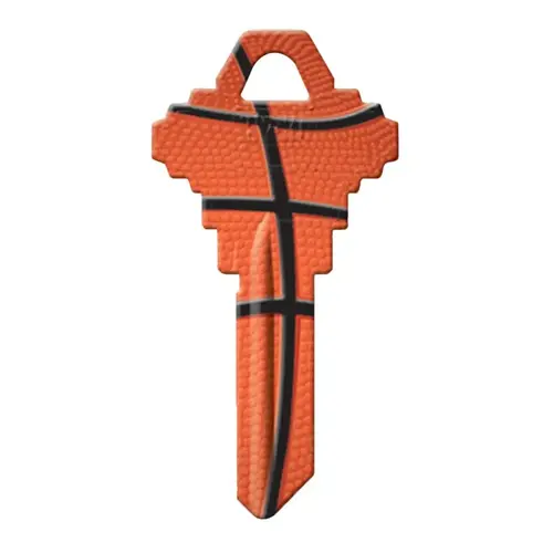 Hy-Ko 16010SC1-27 SC1-27 KEYBLANK BASKETBALL Printed Overlay