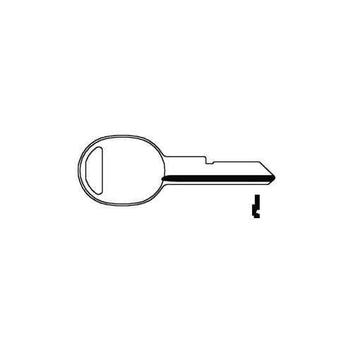 Ilco Unican Corporation TAYB51 GM Key Blank S1098D 320653
