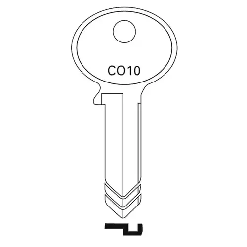 Jet CO19-JET Key Blank