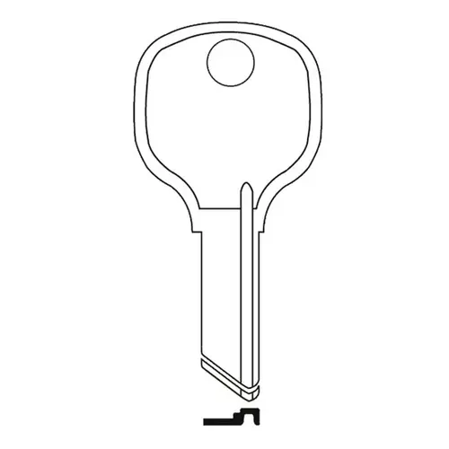 Jet D8784-JET Key Blank