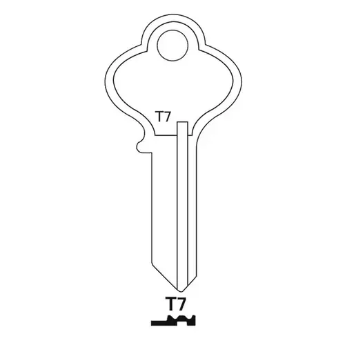 Jet T7-JET Key Blank