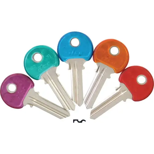 Kaba Ilco AK00004430 Yale Assorted Design Decorative House Key, Y1PC / Y1-PC ASST - pack of 5