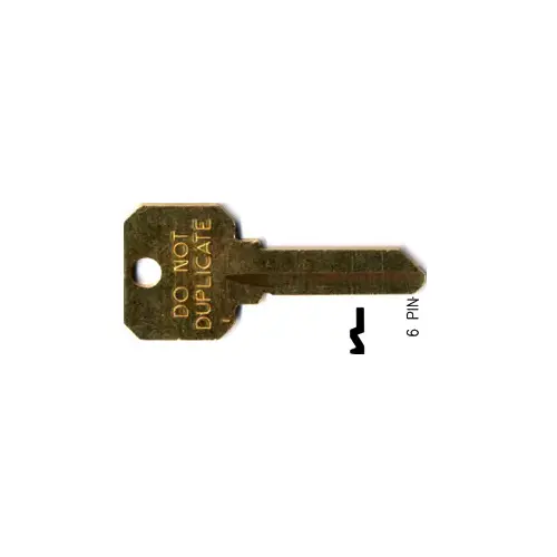 Kaba Ilco DND-SC4-XCP10 Key Blank - pack of 10
