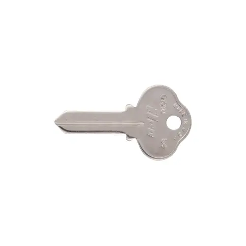 Kaba Ilco O1010-XCP10 Sargent S4 Blank Key Silver - pack of 10