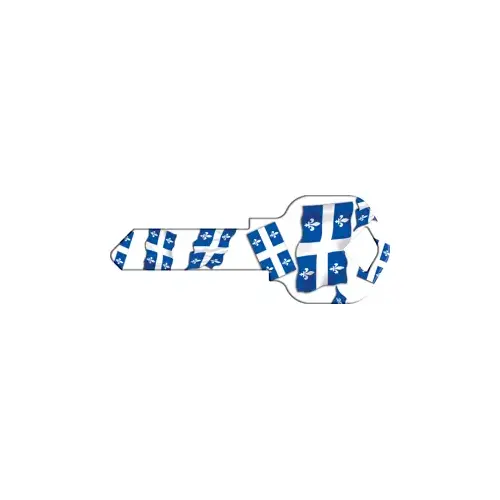 Howard Keys KW-HK50-XCP50 Happy Keys Quebec Flag - pack of 50