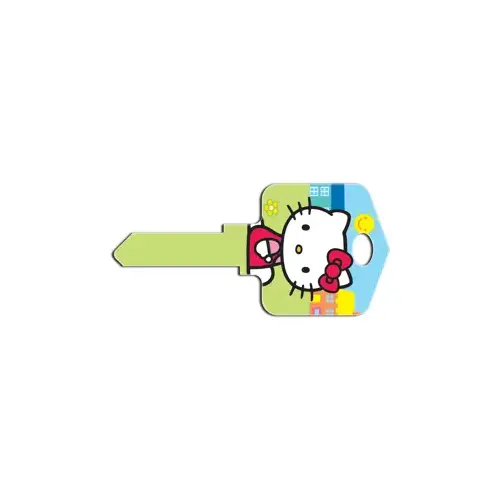 Howard Keys SC1-SR5-XCP50 Hello Kitty Green Painted - pack of 50