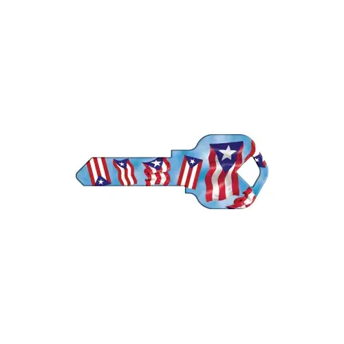 Howard Keys WR-HK22 Happy Keys Puerto Rican Flag