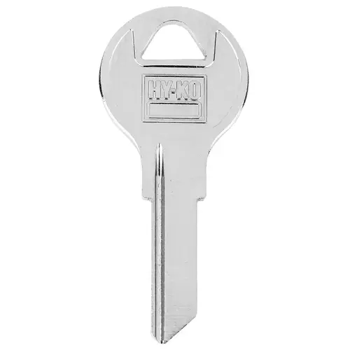 Hy-Ko 11010FH2 Key Blank, Brass, Nickel-Plated, For: Fort FH2 Locks