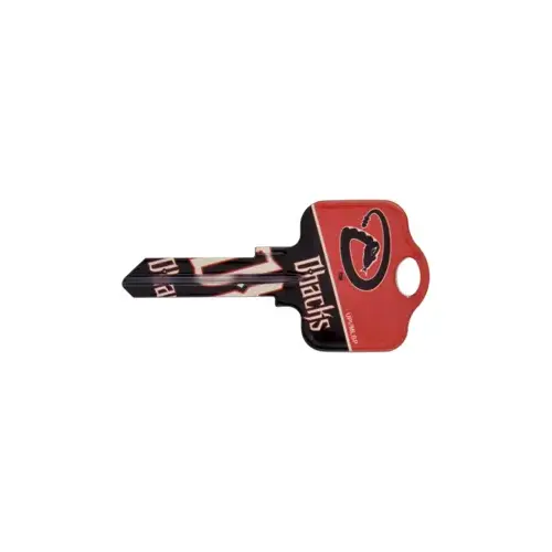 Ilco Unican Corporation KW1-MLB-DIAMONDBACKS Team Key MLB Arizona Diamondbacks Painted