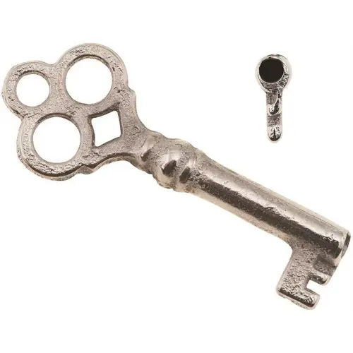 Kaba Ilco 22M Barrel Blank Utility Key Silver