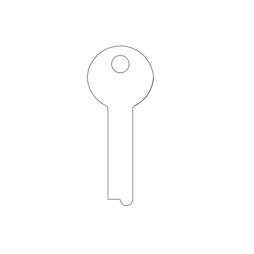 Kaba Ilco 885BL-060-ILCO Key Blank