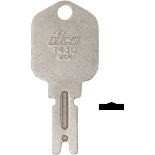 Kaba Ilco AD00000006 1430 Clark Forklift Key Blank - pack of 10
