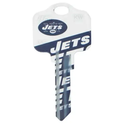 Kaba Ilco KW1-NFL-JETS-ILCO Key Blank Painted