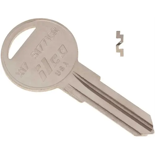Kaba Ilco X17-XCP5 S1771CR Chrysler Key NICKEL - pack of 5