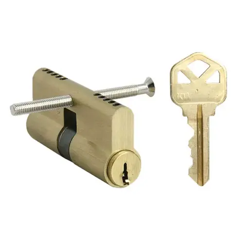 GMS PR11-KW-04 Profile Cylinder Satin Brass