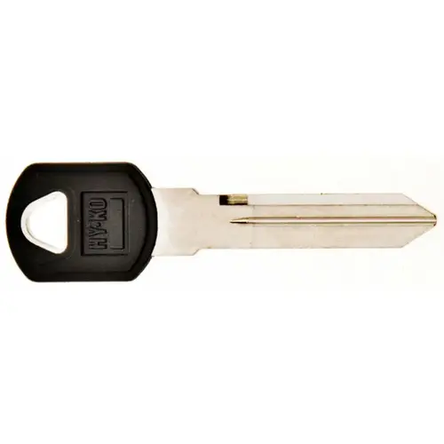 Hy-Ko 12005B89 Key Blank - GM Auto B89P Plastic Head (Black) Nickel