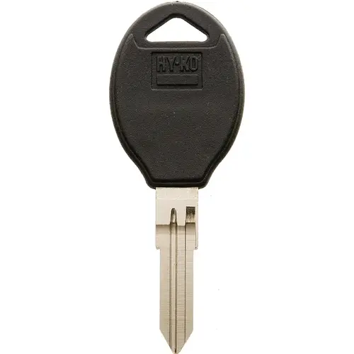 Hy-Ko 12005DA38-XCP5 Automotive Key Blank, Brass/Plastic, Nickel, For: Nissan Vehicle Locks - pack of 5