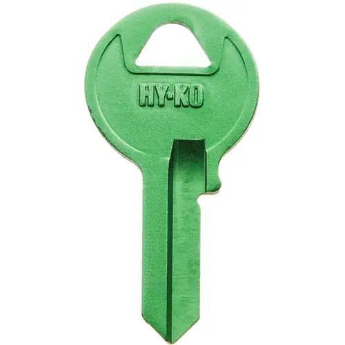 Hy-Ko 14010M1-XCP10 Key Blank, Brass, Nickel, For: Master Vehicle Locks - pack of 10