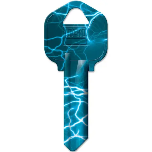 Hy-Ko 16010KW1-08 Key Blank, Solid Brass, Nickel