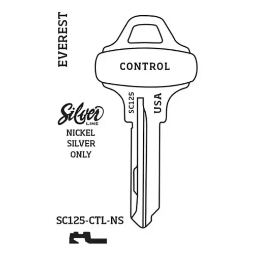 Jet SC125-CTL-NS-JET Key Blank