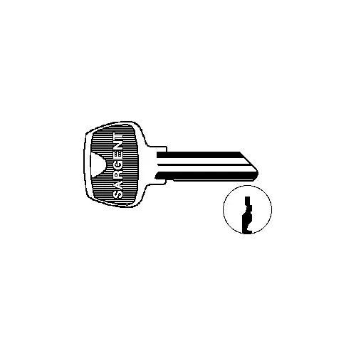 Sargent 275RB 5-Pin Key Blank