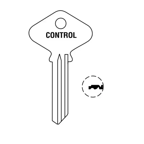 Yale Commercial FN118C GB Control Key Blanks, GB