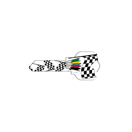 Howard Keys KW-HK16 Happy Keys Racing Flags Painted