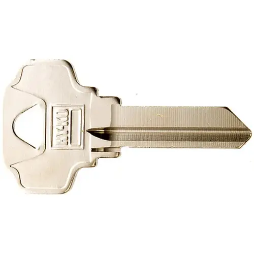 Hy-Ko 11010SC1D Key Blank, Brass, Nickel, For: Schlage Cabinet, House Locks and Padlocks