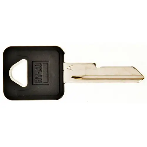 Hy-Ko 12005B48 Key Blank - GM Auto B48P Plastic Head (Black) Nickel