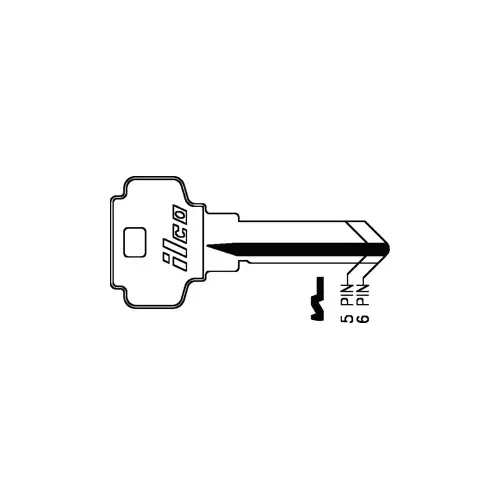 Ilco Unican Corporation D1145-XCP10 Dexter Key 5-Pin Head SCH Keyway - pack of 10