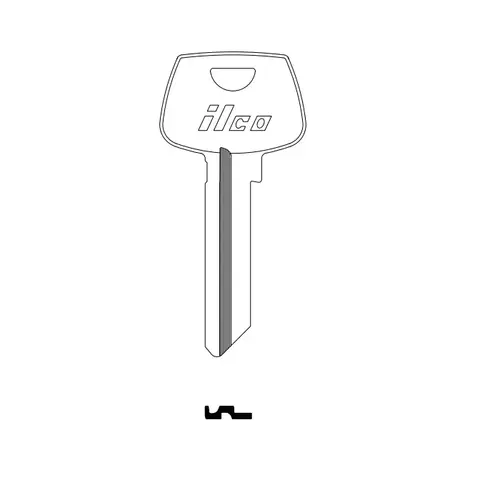 Kaba Ilco A1008-ILCO Key Blank