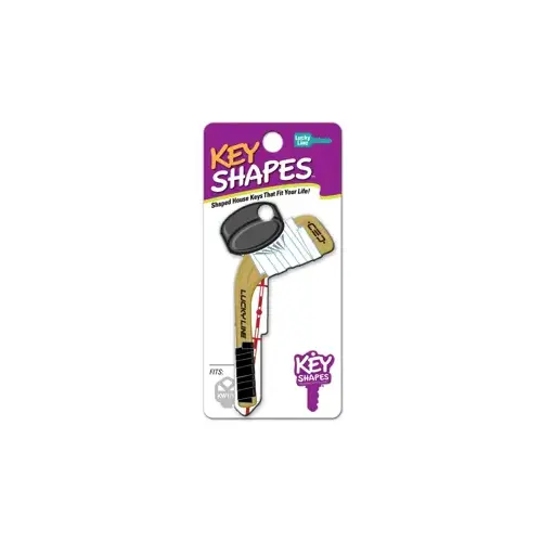 LUCKY LINE B130W Key Shapes Hockey WR3/5 Painted