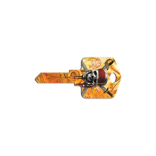 Howard Keys KW-D28 Disney Skull & Swords Painted