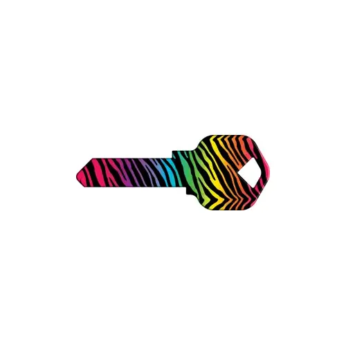 Howard Keys KW-HK43-XCP5 Happy Keys Rainbow Zebra - pack of 5